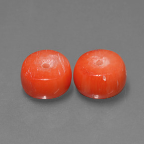 Pedras preciosas de coral rosa natural de  ct, forma extravagante, opaco