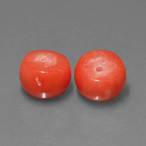 Pedras preciosas de coral rosa natural de  ct, forma extravagante, opaco