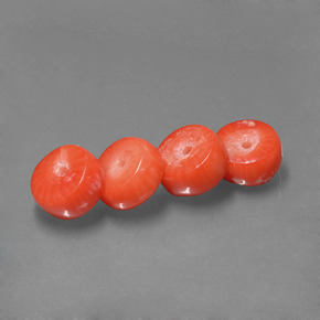 Pedras preciosas de coral rosa natural de  ct, forma extravagante, opaco