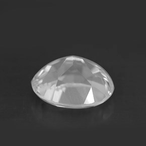 Danburita branco natural 5,36ct, corte oval, VVS-VS