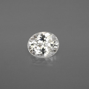 danburita Branco Natural 1.08ct, Corte Oval, VVS