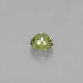 Granada demantoide verde natural 0,61ct, corte redondo, VS-SI