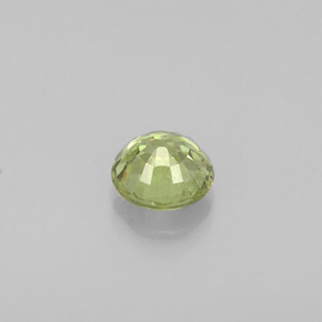 Granada demantoide verde natural 0,45ct, corte redondo, VS-SI