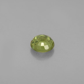 Granada demantoide verde natural 0,61ct, corte redondo, VVS-VS