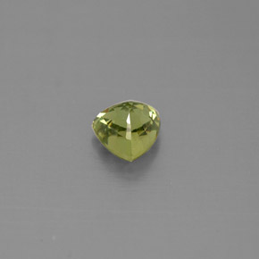 Granada demantoide verde natural 0,55ct, trillion, VS