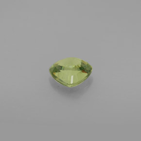 Granada demantoide verde natural 0,68ct, trillion, VVS-VS