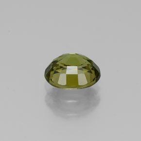 Granada demantoide verde natural 0,88ct, corte oval, VS