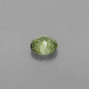Granada demantoide verde natural 0,47ct, corte redondo, VVS-VS