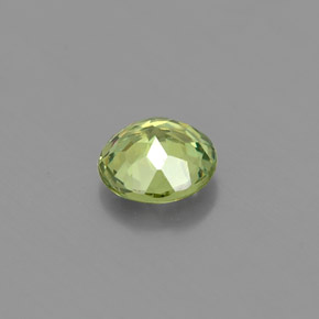 Granada demantoide verde natural 0,43ct, corte redondo, VS-SI
