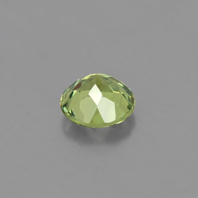 Granada demantoide verde natural 0,47ct, corte redondo, VS