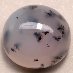 Ágata dendrítica multicolorido natural 33,46ct, transparente, transparente/translúcido