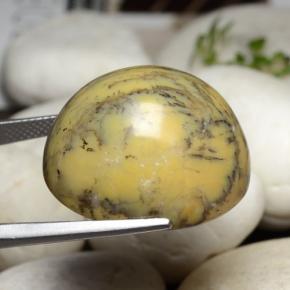 Ágata Dendrítica Multicolorido Natural 44.92ct, Corte Oval, Opaco