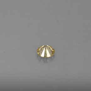 Diamante champanhe Natural 0,16ct, Corte Redondo, VS