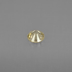 Diamante champanhe natural 0,22ct, corte redondo, VS