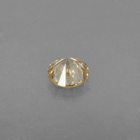 Diamante champanhe Natural 0.22ct, Corte Redondo, VS