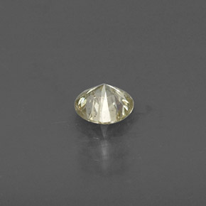 Diamante amarelo natural 0,20ct, corte redondo, VS