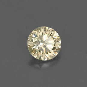 Diamante champanhe Natural 0.23ct, Corte Redondo, VS
