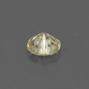 Diamante amarelo natural 0,16ct, corte redondo, VS-SI