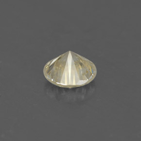 Diamante champanhe chique Natural 0.15ct, Corte Redondo, VS