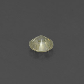 Diamante amarelo natural 0,20ct, corte redondo, VS