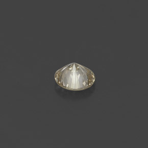 Diamante amarelo natural 0,16ct, corte redondo, VS