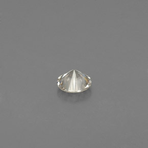 Diamante amarelo natural 0,10ct, corte redondo, VS