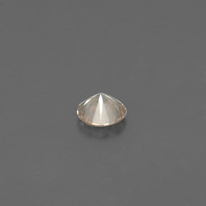 Diamante amarelo natural 0,08ct, corte redondo, VS