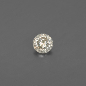 Diamante champanhe Natural 0.09ct, Corte Redondo, VS