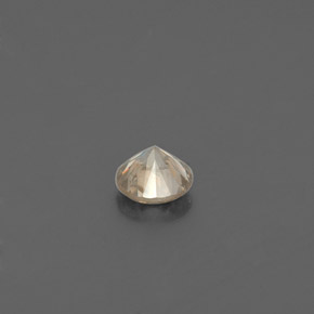 Diamante amarelo natural 0,17ct, corte redondo, VS