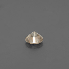 Diamante amarelo natural 0,16ct, corte redondo, VS