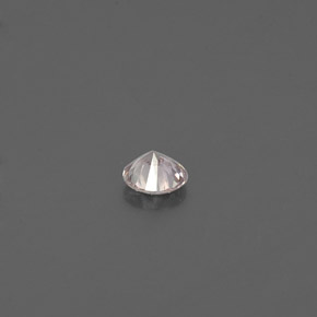 Diamante amarelo natural 0,08ct, corte redondo, VS