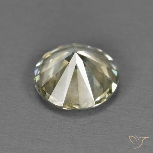Diamante Conhaque Natural 1.54ct, Redondo, SI