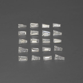 Pedras preciosas de Diamante Branco natural de  ct, Forma extravagante, SI