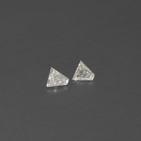 Pedras preciosas de Diamante Branco natural de  ct, Chique, SI
