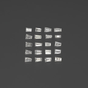 Pedras preciosas de diamante branco natural de  ct, forma extravagante, SI
