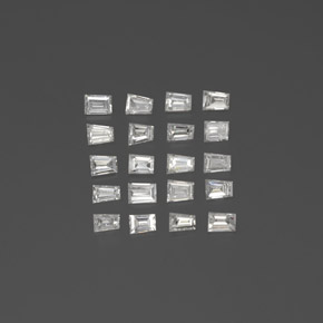 Pedras preciosas de diamante branco natural de  ct, forma extravagante, SI
