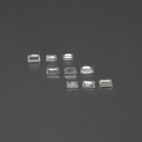 Pedras preciosas de diamante branco natural de  ct, baguete, SI