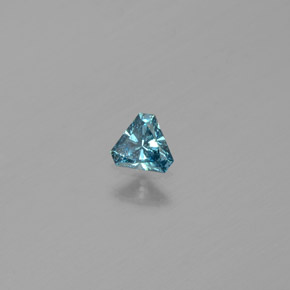 Diamante Azul Natural 0.14ct, Trilhão, SI