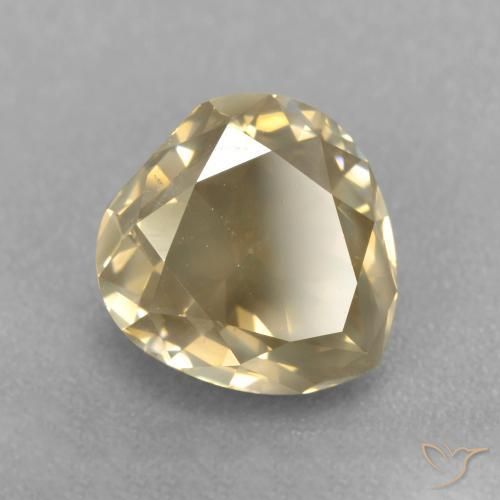 2.49ct Natural Conhaque Diamante, Formato de pêra, SI