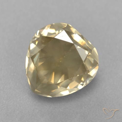Diamante Conhaque Natural 2.49ct, Formato de pêra, SI