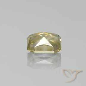 Diamante champanhe Natural 1.68ct, Corte Octógono / Esmeralda, SI