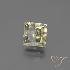 Diamante Conhaque Natural 2.09ct, Quadrado, SI