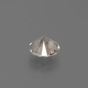 Diamante ouro natural 1,01ct, corte redondo, SI