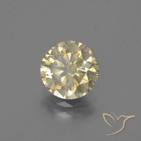 Diamante Conhaque Natural 1.70ct, Redondo, SI