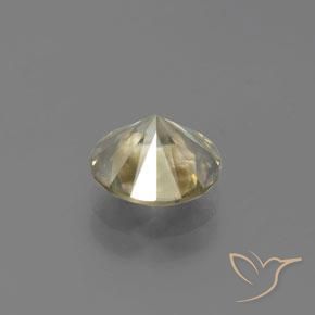 Diamante Conhaque Natural 1.70ct, Redondo, SI
