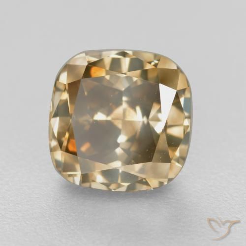 1.51ct Natural Conhaque Diamante, Almofada, SI