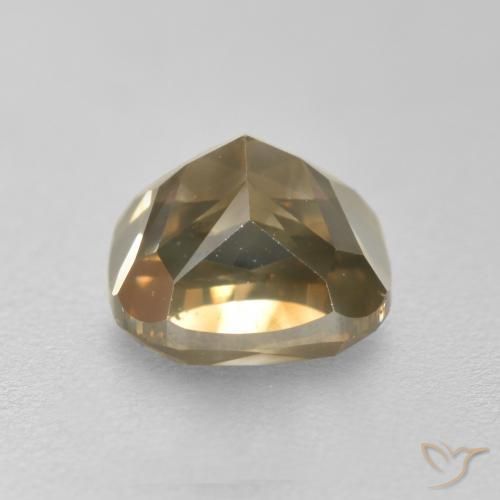 Diamante Conhaque Natural 1.51ct, Almofada, SI