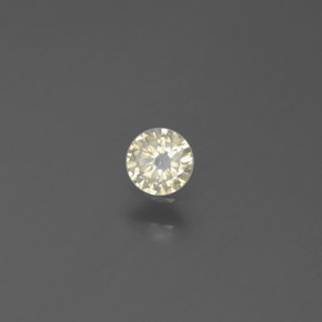 Diamante champanhe Natural 0.12ct, Corte Redondo, SI