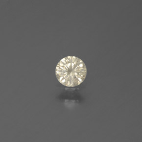 Diamante champanhe Natural 0.16ct, Corte Redondo, SI