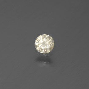 Diamante champanhe Natural 0.16ct, Corte Redondo, SI